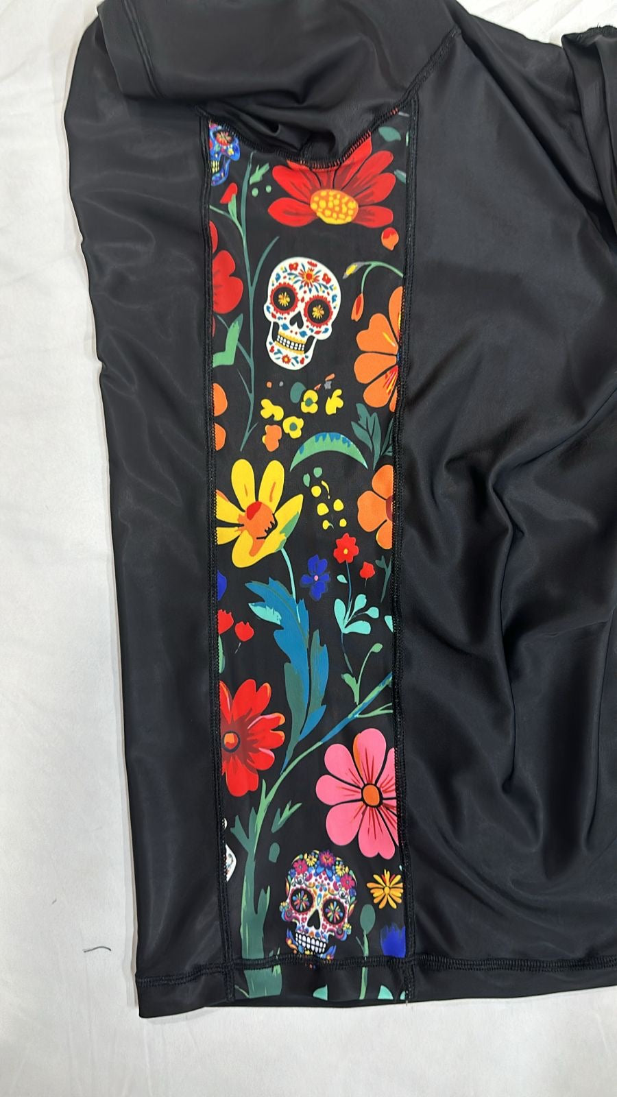 Dia de Los Muertos Men Short Sleeve Rashguard