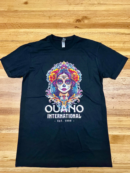 Dia de Los Muertos Female printed T-shirts
