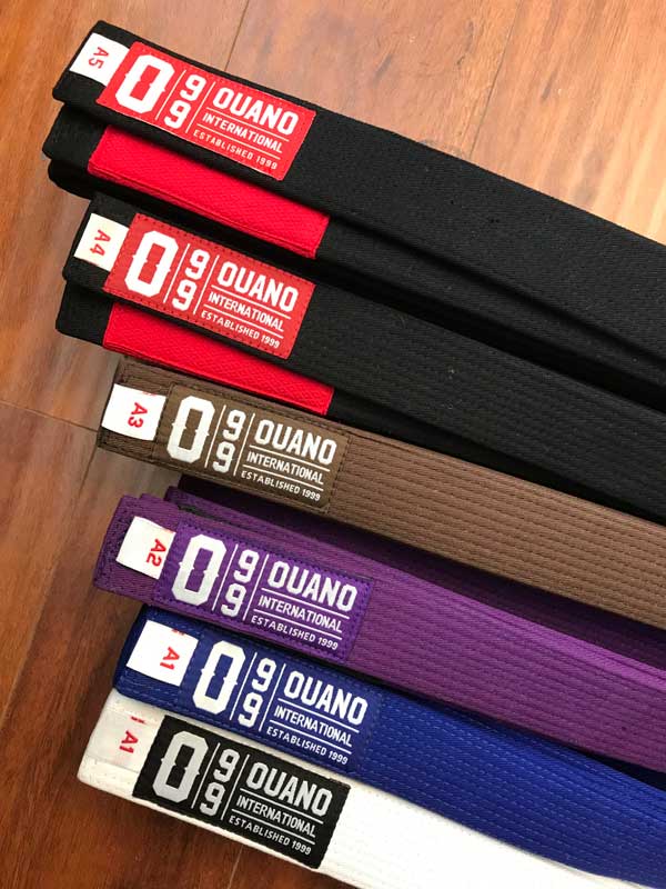 Ouano Adult Jiu-Jitsu Belt - Choice of Color