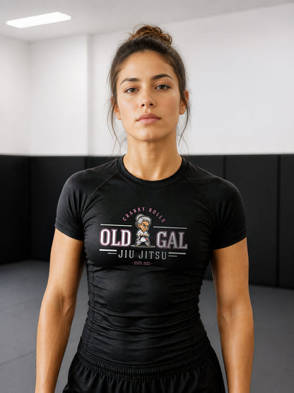 Old Guy / Old Gal Short Sleeve Rashguard