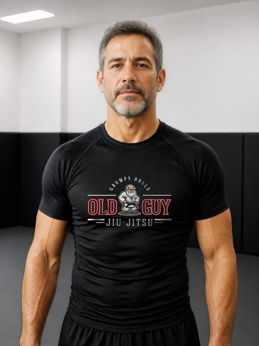 Old Guy / Old Gal Short Sleeve Rashguard
