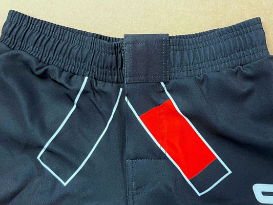 Ouano Grappling shorts with black belt